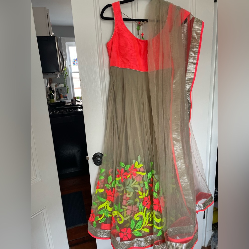 Indian wedding guest dress- Suram a touch of class brand, fits US small/medium